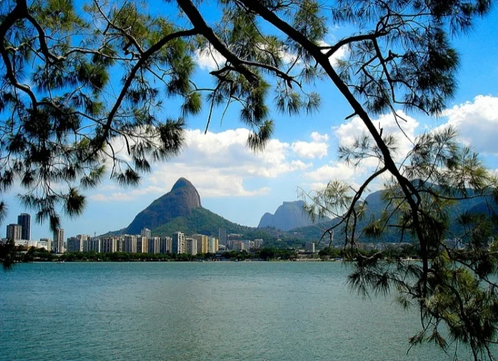 Rio's famous lagoon