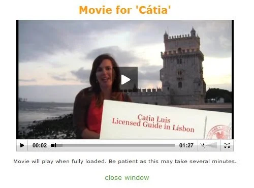 Catia in Lisbon