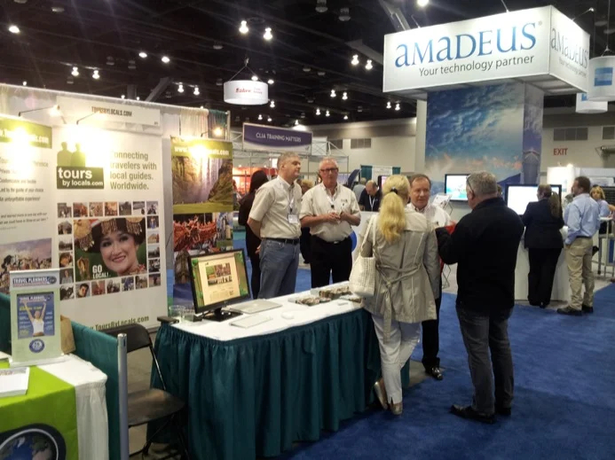 TBL booth at cruise3sixty