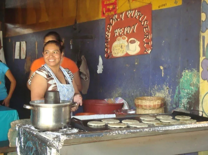 Making Pupusas