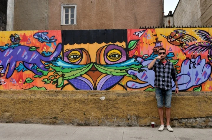 Moustaches and Street Art in Chile (Megan Ferrera)