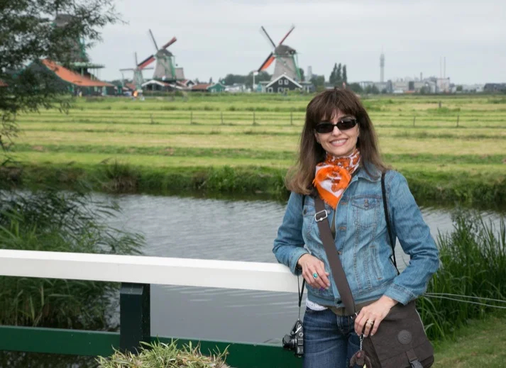 On tour with guide Frank in North Holland (David King)