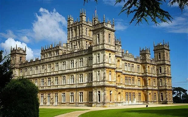 Highclere Castle, setting for Downton Abbey