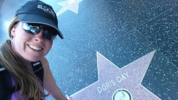 Sara ran to Hollywood to hang out with Doris Day