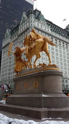 The epitome of Manhattan luxury:the Plaza Hotel