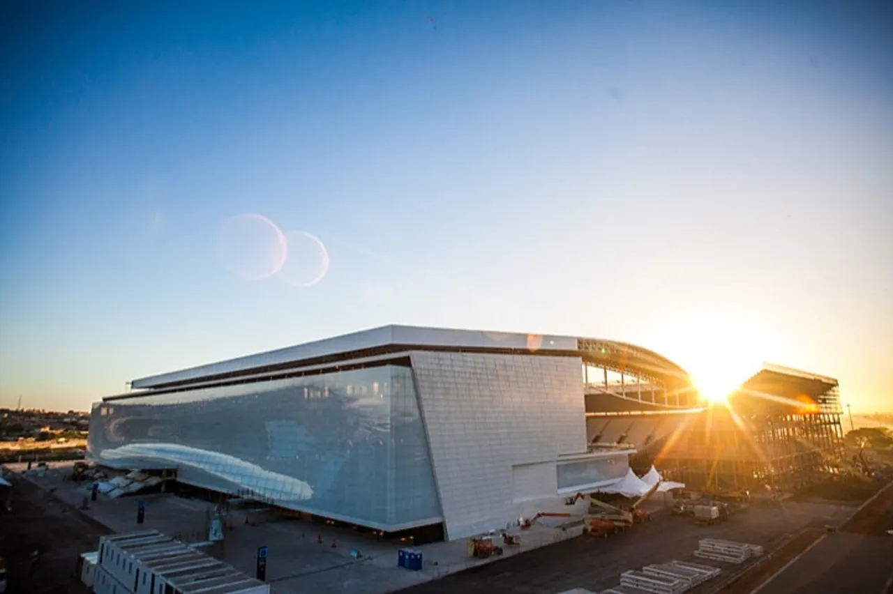 Corinthians Arena in Sao Paulo