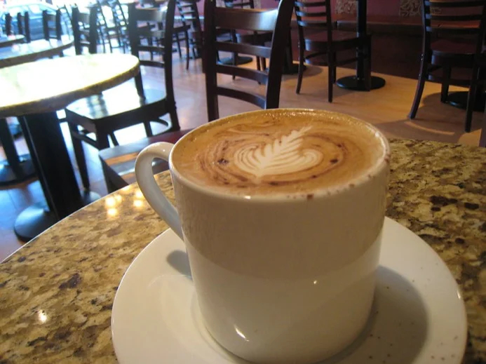 Drink up the latte art at Caffe Artigiano