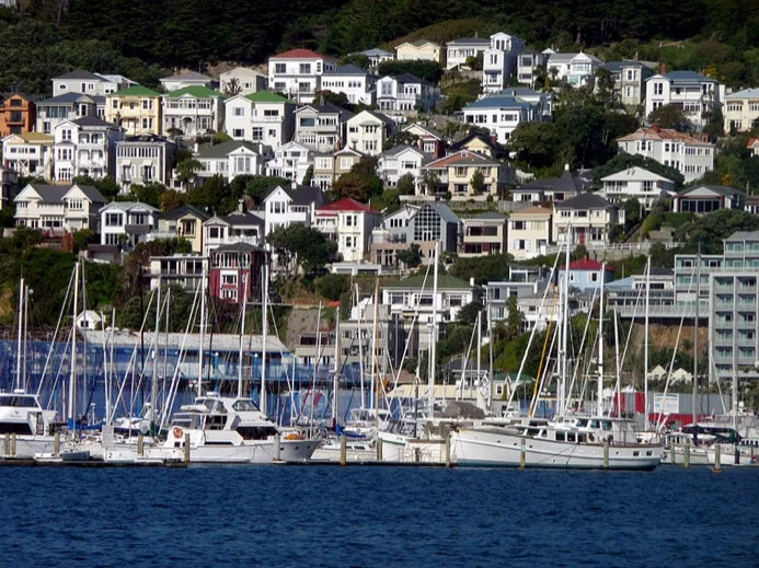 Oriental Bay, Wellington Harbour