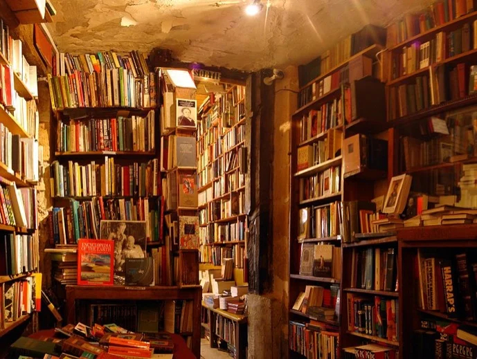 Shakespeare and Co in Paris has looked the same way for decades.