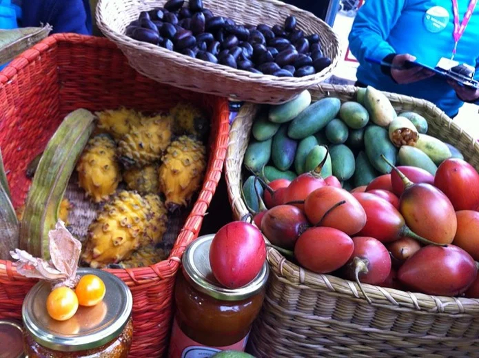 Typical Peruvian fruits