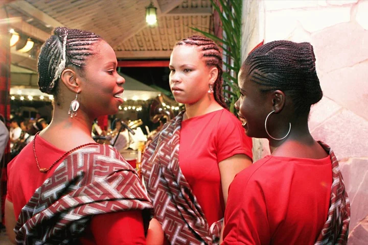 Candoble dancers, Rio