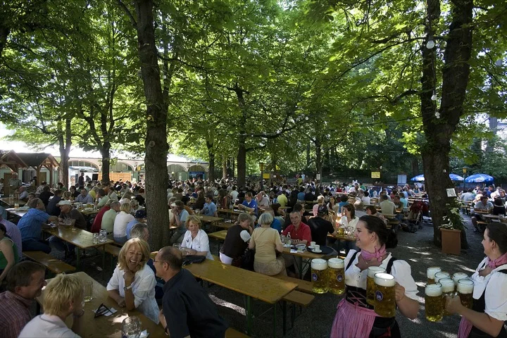 Hofbraukeller, Biergarten, Munich