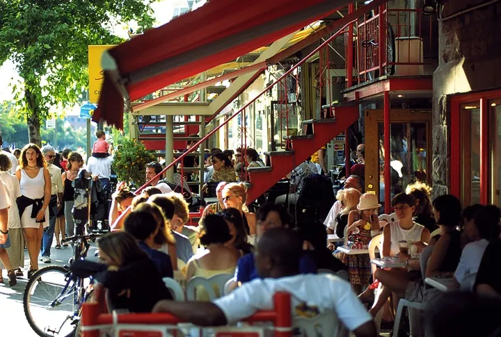Montreal street scene
