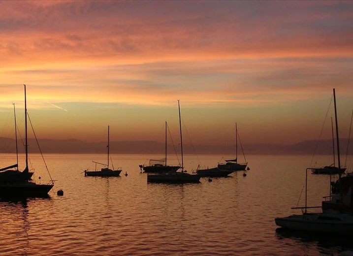 Sunrise over Lago Maggiore