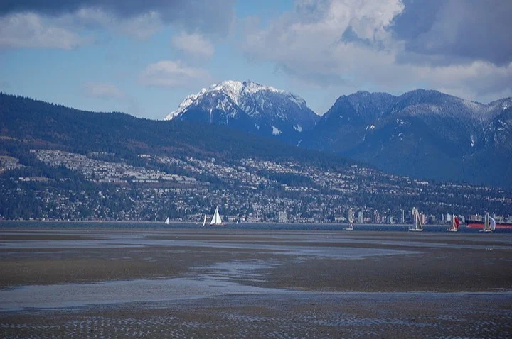 Low tide at Spanish Banks