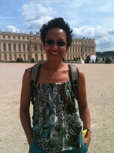 Eugenie in Paris (at Versailles)