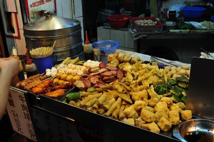 Street food in Hong Kong