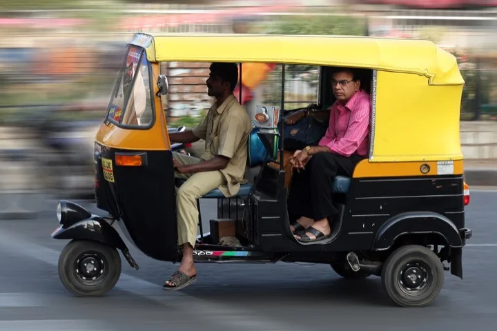 Auto rickshaw in Delhi