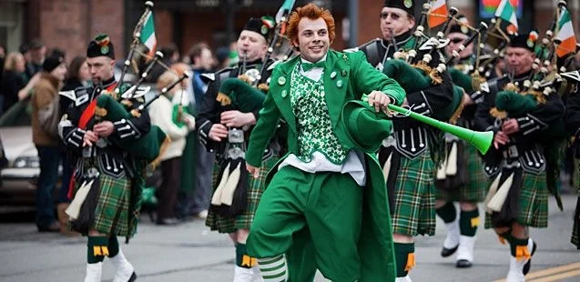 Streets of Killarney on St Patrick's Day