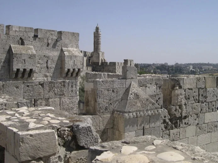 Jerusalem city ramparts