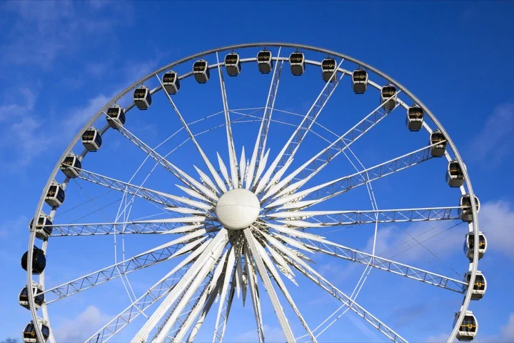 The Ferris Wheel at St Dominic's Fair, Gdansk
