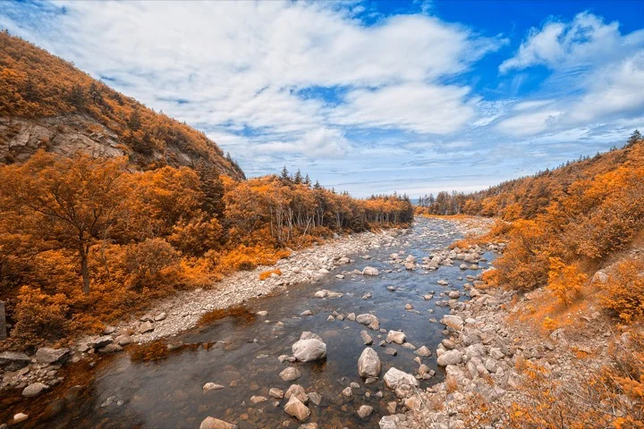 Autumn along the Cabot Trail, Nova Scotia