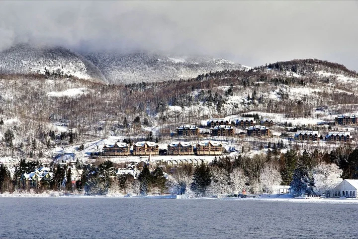 Mont Tremblant, Quebec, in winter