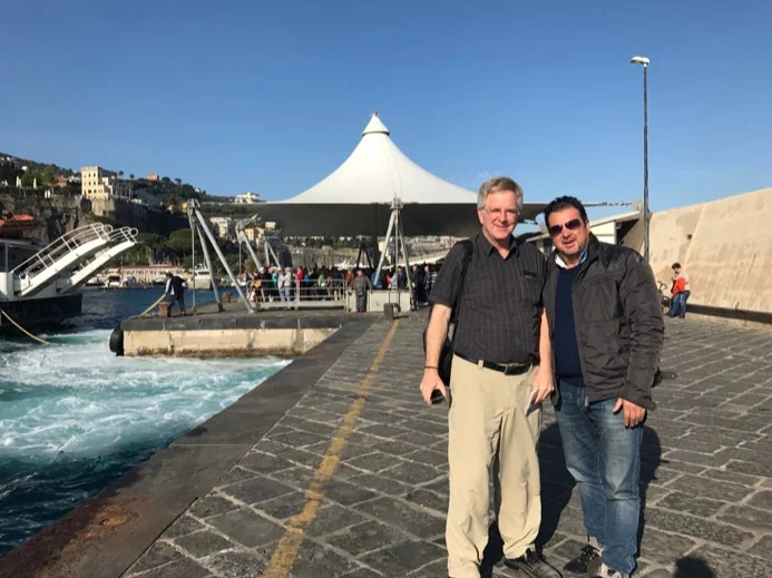 Rick Steves and TBL guide Carmine