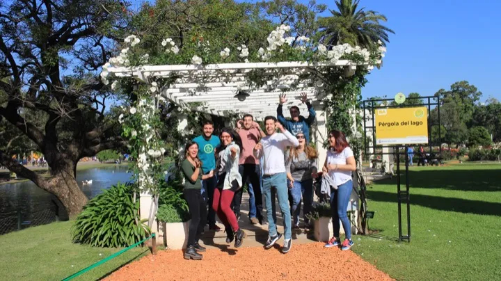 Some of our staff in Buenos Aires