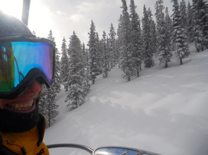 Nothing like fresh powder...and a guide who knows where to find the best stashes!
