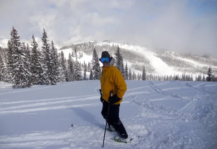 Peter skiing at Snowmass, Colorado