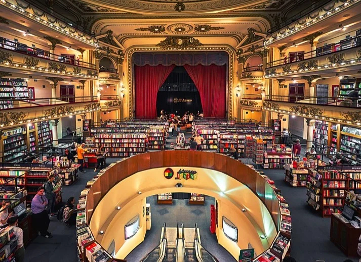 El Ateneo Grand Splendid - a former theatre turned bookstore - in Buenos Aires
