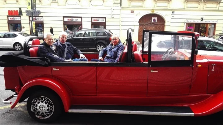 Drive around Prague in this beauty!