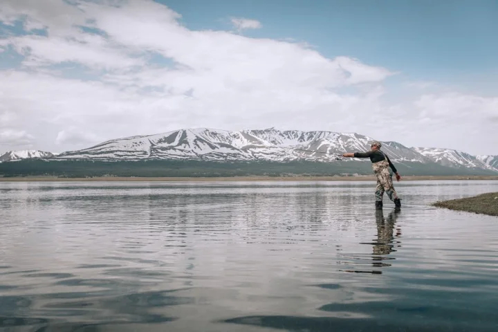 Fly fishing in Alberta