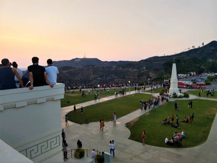 Griffith Observatory at sunset