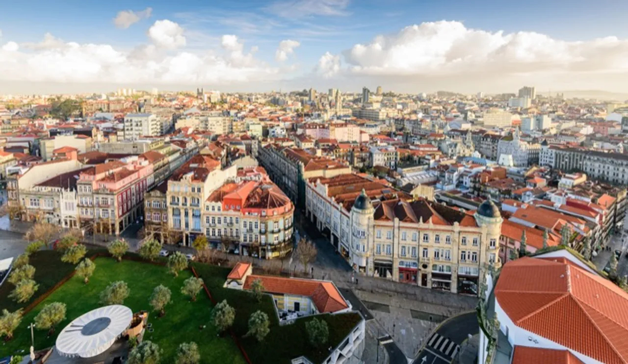Cityscape of Porto, Portugal