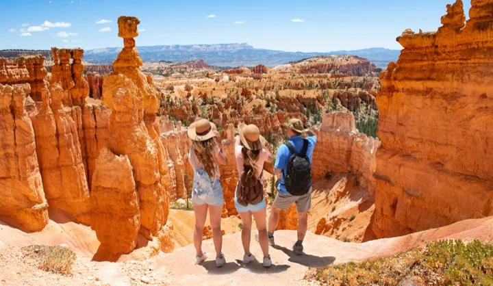 Red rocks of Bryce Canyon, Utah