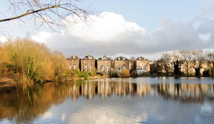 Hampsetad Heath park in London