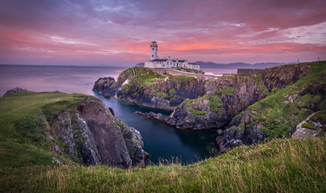Fanad Head Lighthouse in Donegal, Ireland