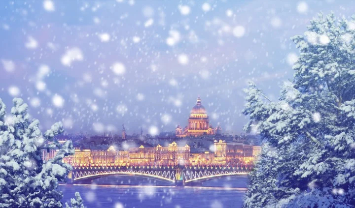 Christmas in Saint Petersburg