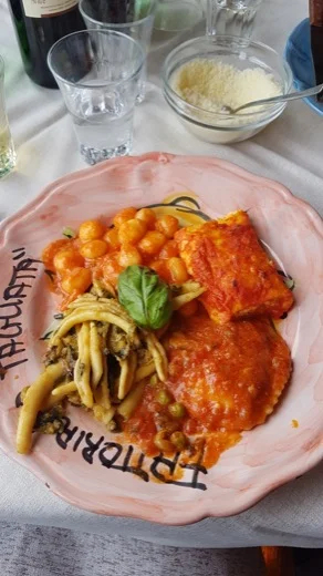Delicious lunch at La Tagliata