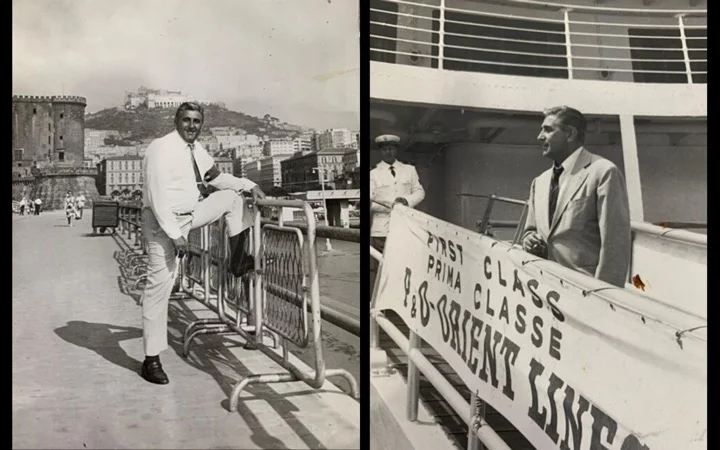 Carmine's Dad, Ciro, in the 1950s.