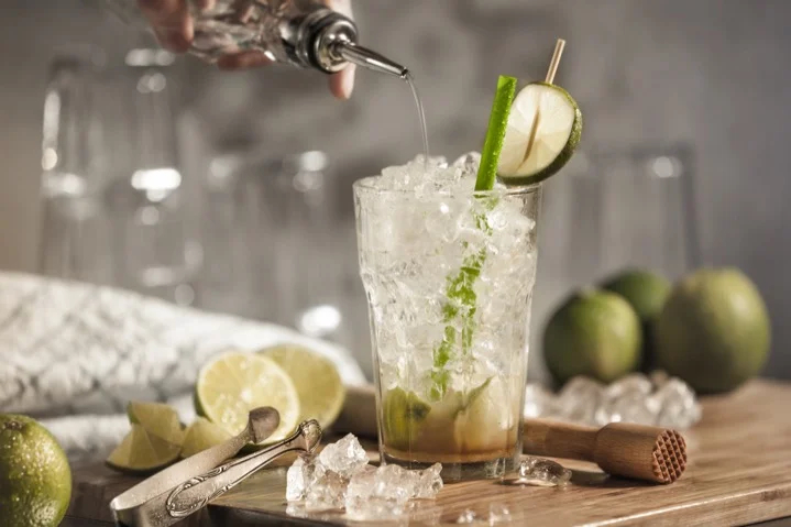 Caipirinha - a speciality in Sao Paulo, Brazil