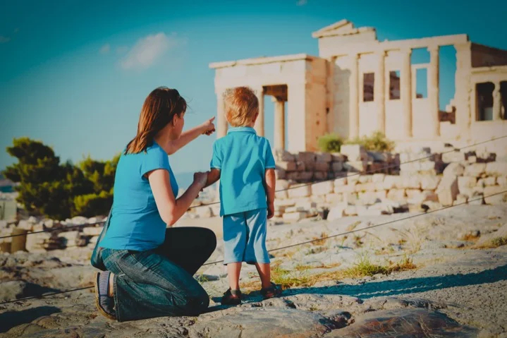 Athens with kids