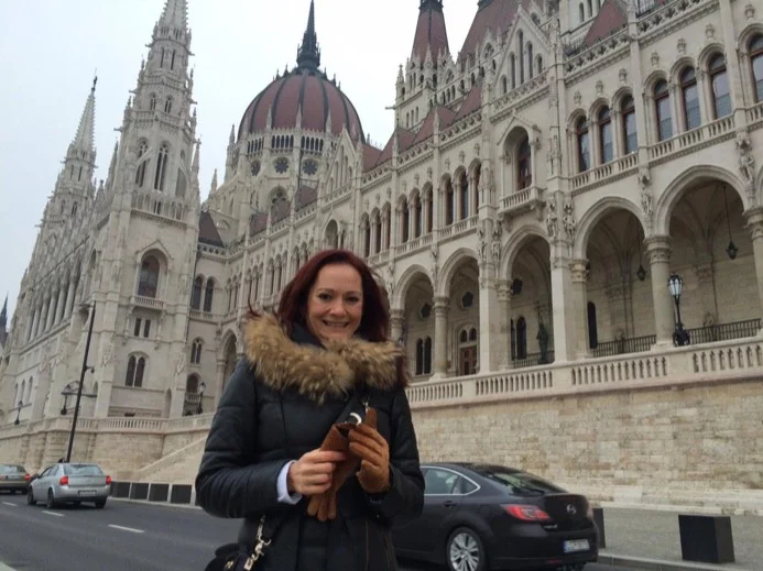 Guide Melinda in Budapest (photo by Matt Long of Landlopers)