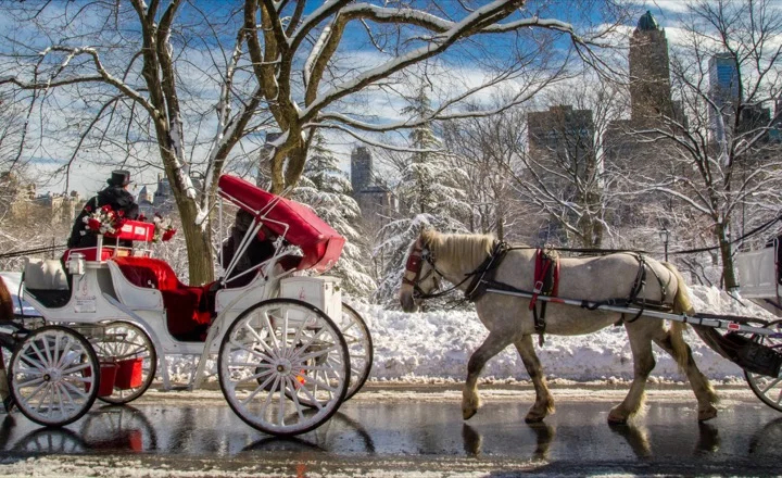 New York City in winter
