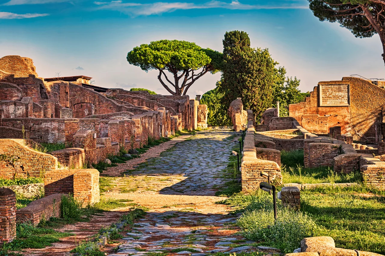 ancient ostia, rome