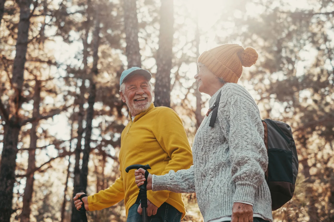 active travel couple