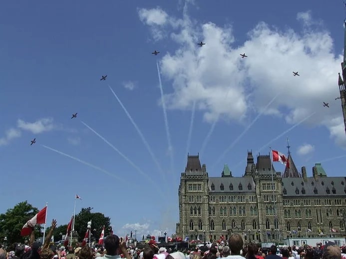 Canada Day celebrations in Ottawa