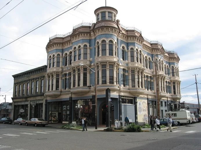 Heritage building in Port Townsend